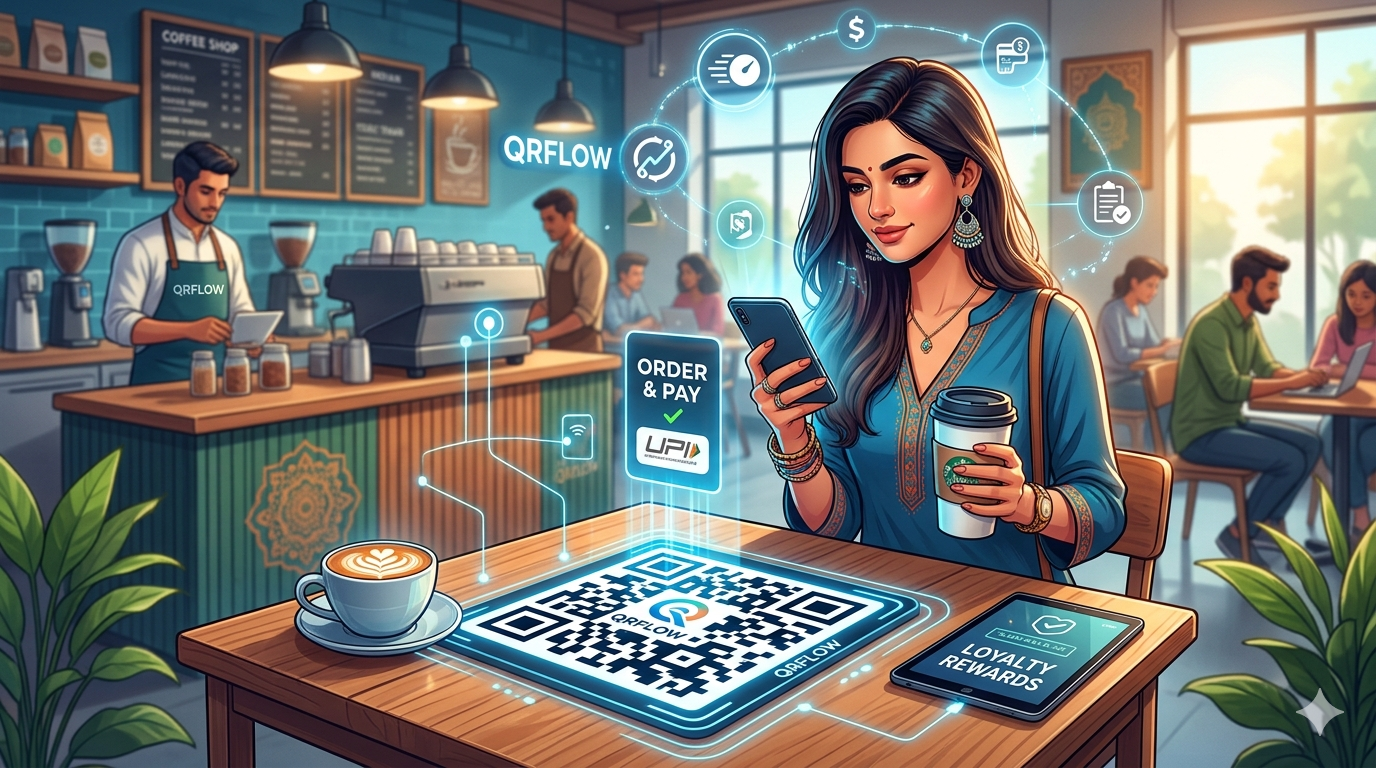QR Code for Coffee Shops: Boost Customer Retention & Digital Ordering in India